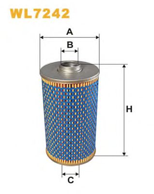 WIX FILTERS wl7242 -  Масляный фильтр
